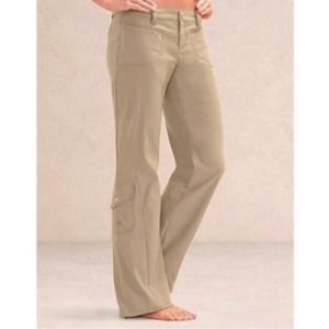 Athleta Womens Dipper 2 Pant Size 6 Flared Leg Cargo Hiking Pants Stretchy